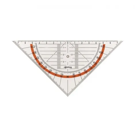 Ekierka rOtring Centro trójkąt geometryczny 14cm - 2
